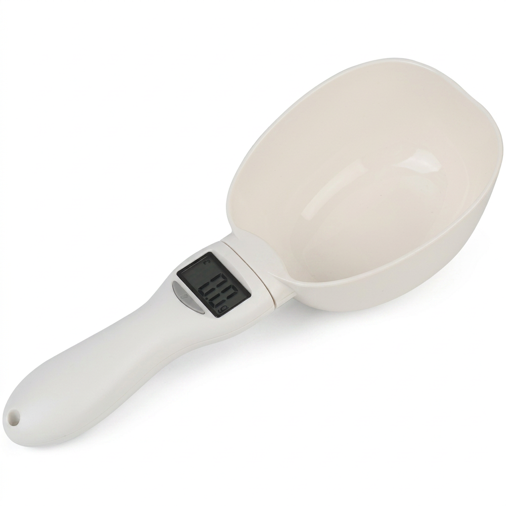 Łyżka z wagą cyfrową Spoon Master™ z odłączaną końcówką i ekranem LCD